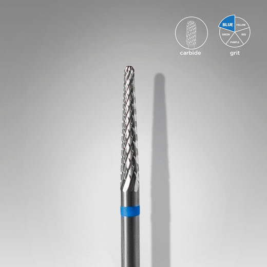 Staleks Carbide nail drill bit cone blue EXPERT head diame - FT71B023/14 - Bild 1