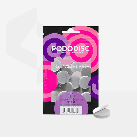 Staleks Disposable files-sponges PDFB-25 for pedicure disc - PDFB-25 - Bild 3