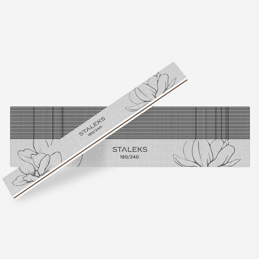 Staleks Straight mineral nail file EXPERT 20 180/240 grit - NFE-20-180/240-25 - Bild 3