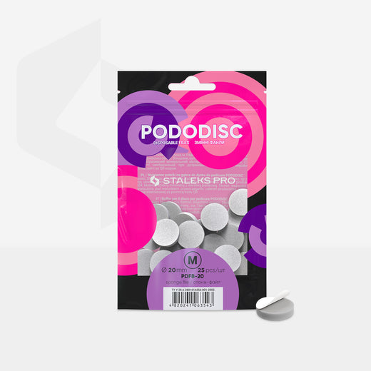 Staleks DisposablePDFB-20 files-sponges for pedicure disc - PDFB-20 - Bild 3
