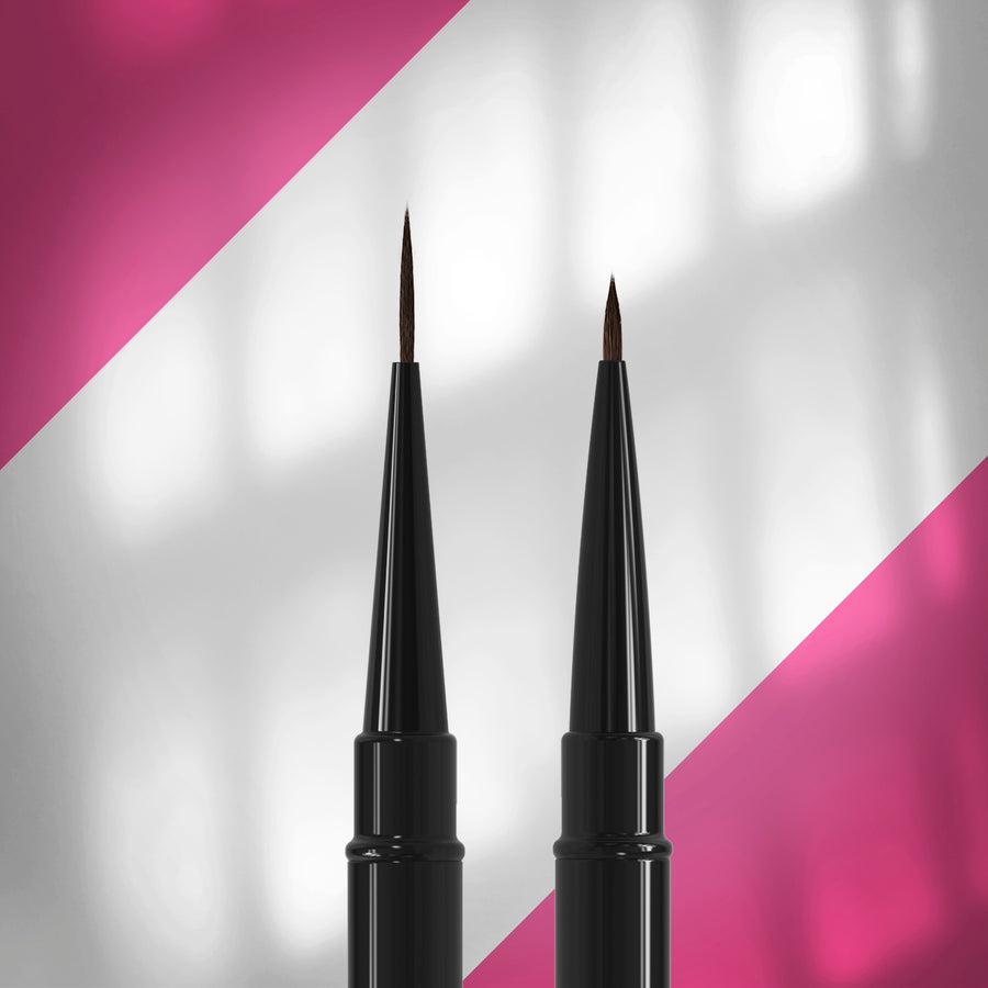 Staleks Double-ended brush EXPERT liner 7 mm / liner 10 mm - NBE-01/03 - Bild 1