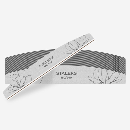 Staleks Crescent mineral nail file EXPERT 40 180/240 grit - NFE-40-180/240-25 - Bild 3