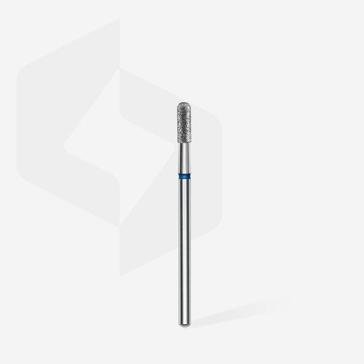 Staleks Diamond nail drill bit rounded cylinder blue EXPER - FA30B023/6.5 - Bild 2