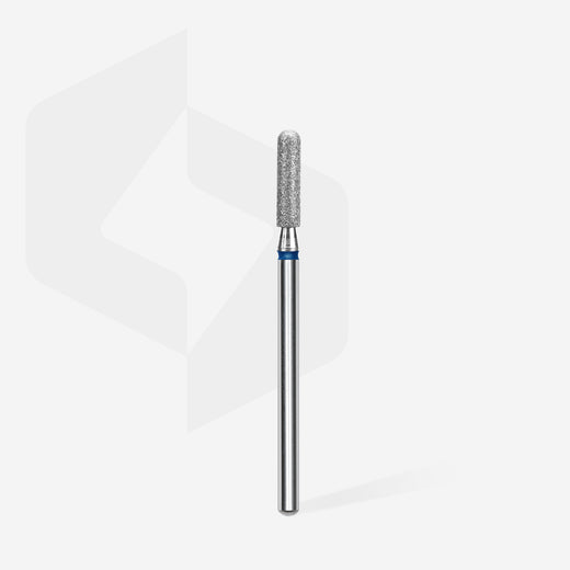 Staleks Diamond nail drill bit rounded cylinder blue EXPER - FA30B025/10 - Bild 2