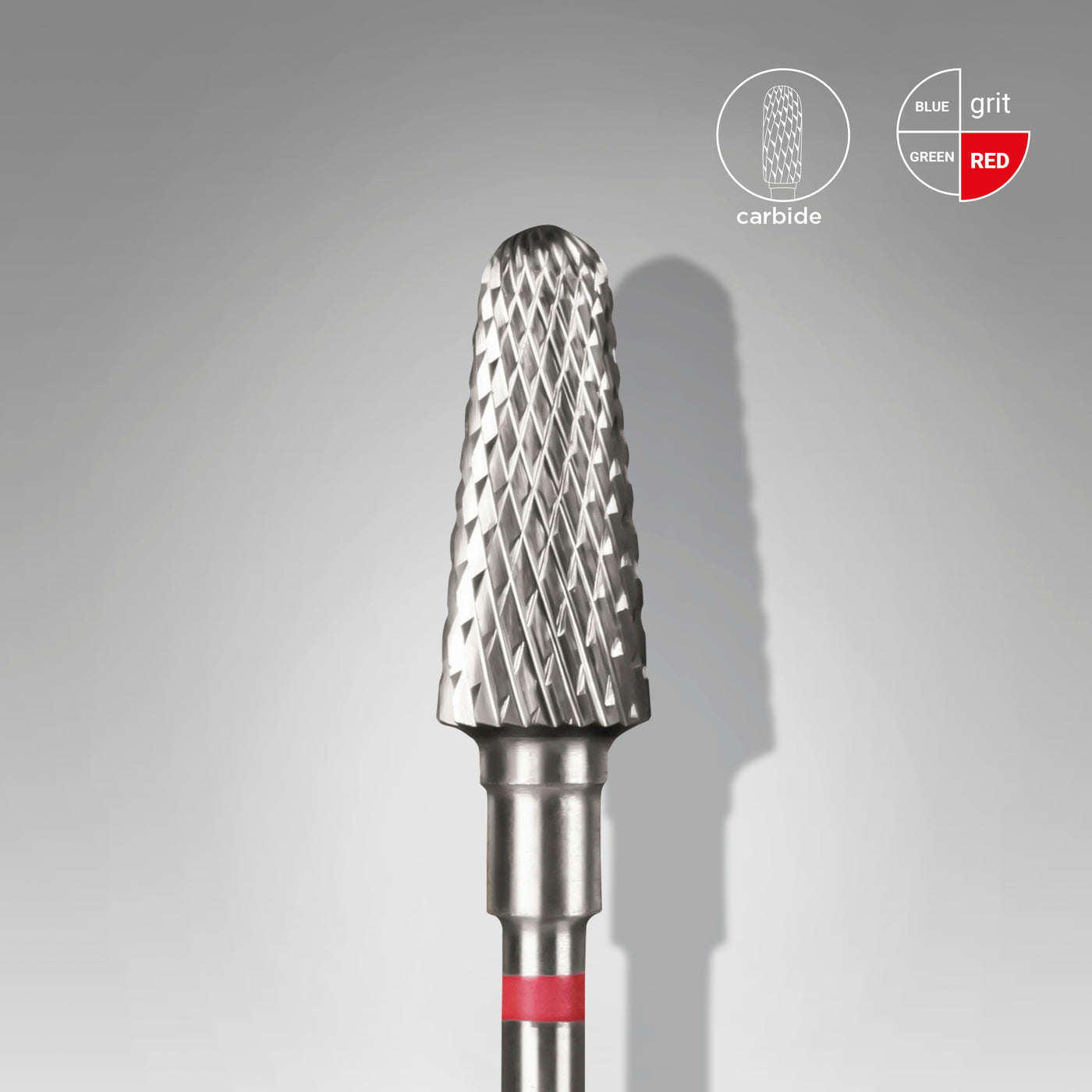 Staleks Carbide nail drill bit frustum red EXPERT head dia - FT70R060/14 - Bild 1