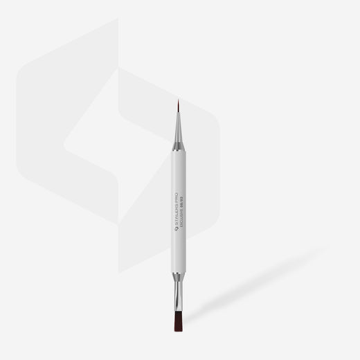 Staleks Double-ended brush Exclusive for gel 10 mm / liner - NBX-08/03 - Bild 2