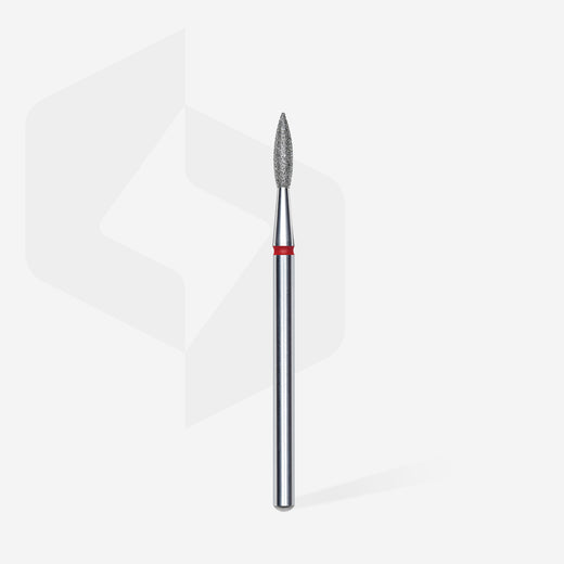 Staleks Diamond cutter, flame sharp red EXPERT, diameter 2 - FA11R021/8 - Bild 2