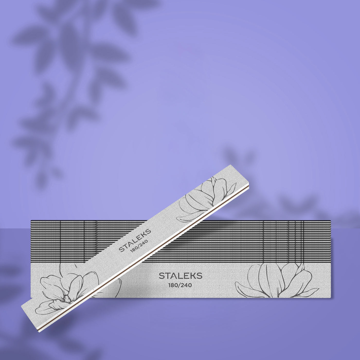 Staleks Straight mineral nail file EXPERT 20 180/240 grit - NFE-20-180/240-25 - Bild 1
