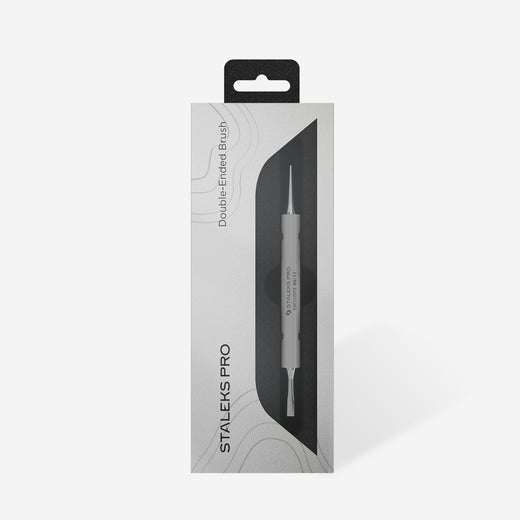 Staleks Double-ended brush Exclusive for gel 11 mm / liner - NBX-06/11 - Bild 4