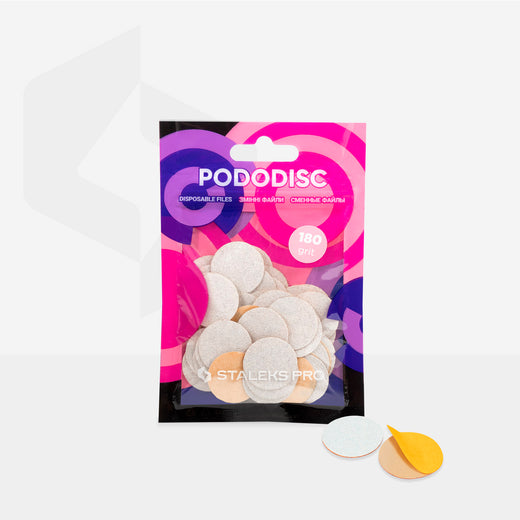 Staleks Disposable white files PDF-20-180W for pedicure di - PDF-20-180W - Bild 3