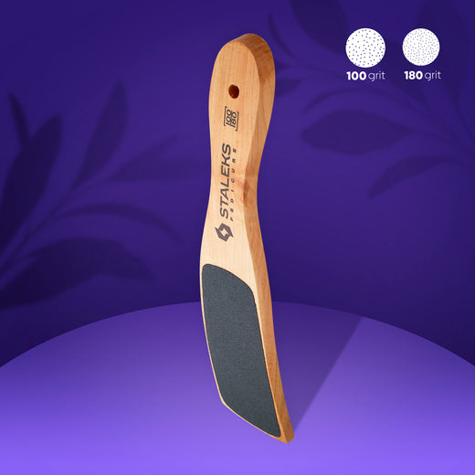 Staleks Wooden foot file BEAUTY & CARE 10 TYPE 2 100/180 g - ABC10/2 - Bild 1