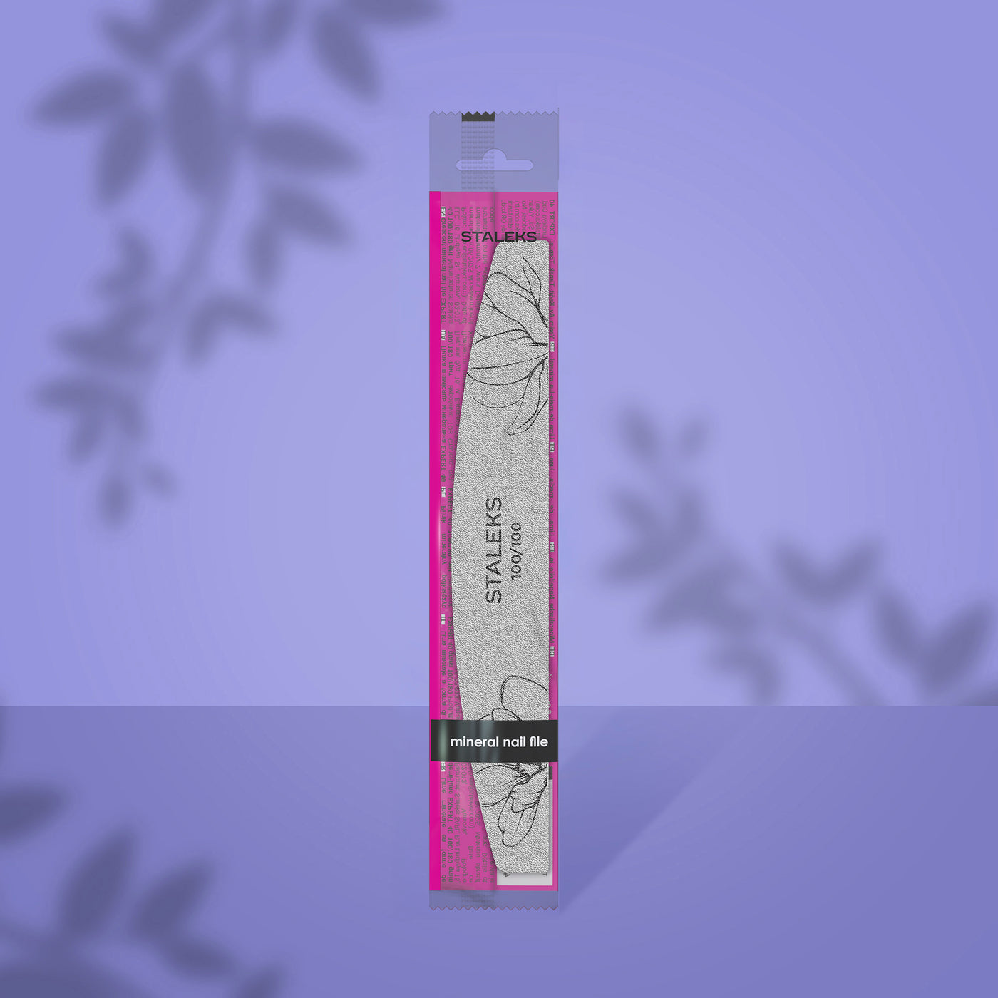 Staleks Crescent mineral nail file EXPERT 40 100/100 grit - NFE-40-100/100 - Bild 1
