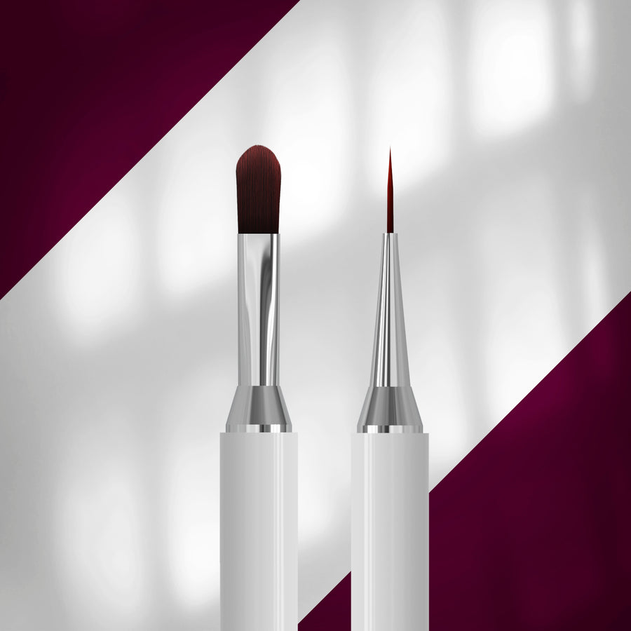 Staleks Double-ended brush Exclusive for gel 11 mm / liner - NBX-06/11 - Bild 1