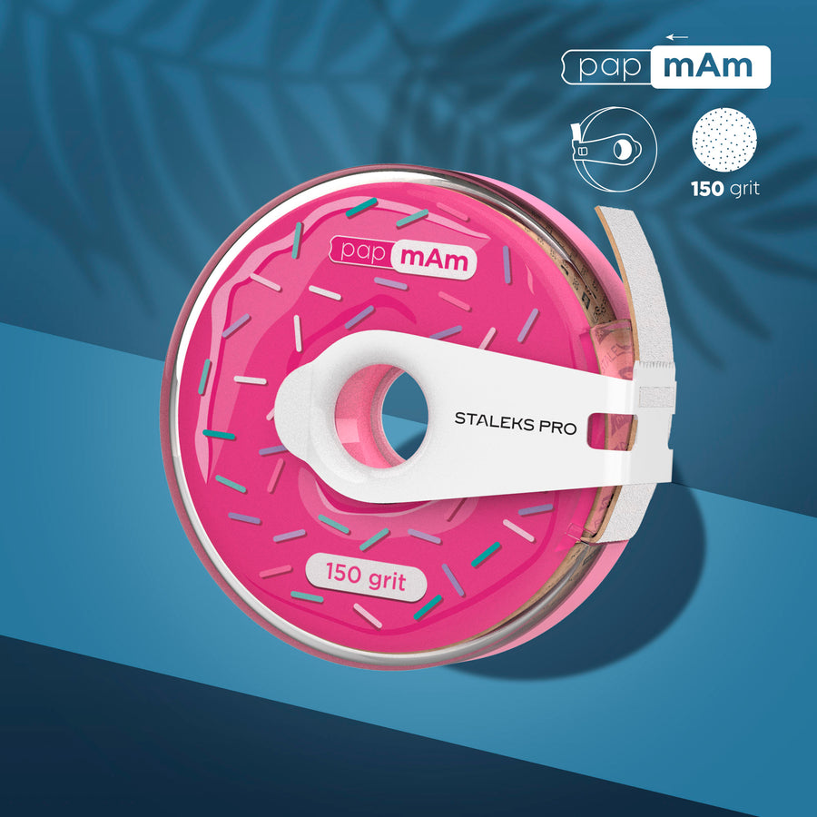 Staleks Disposable white abrasive ATC-150W tape papmAm EXP - ATC-150W - Bild 1