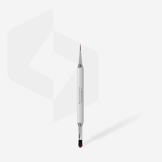 Staleks Double-ended brush Exclusive for gel 11 mm / liner - NBX-06/11 - Bild 2