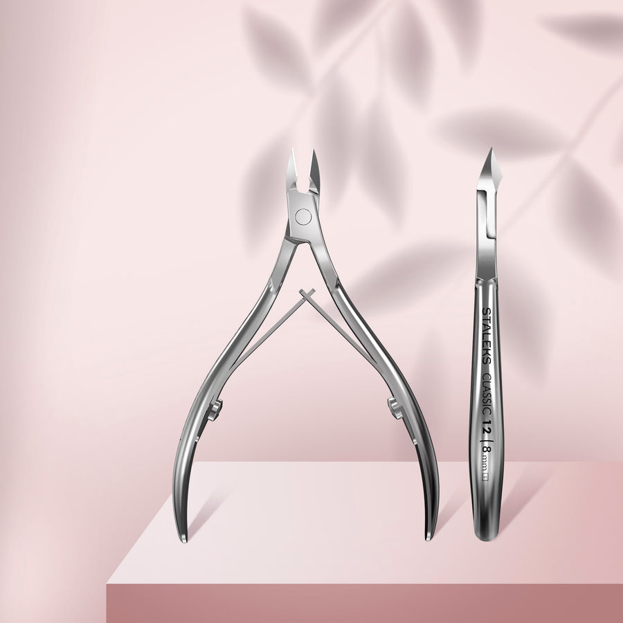 Staleks Cuticle nippers CLASSIC 12 8 mm - NC-12-8 - Bild 1
