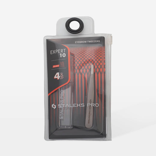 Staleks Eyebrow tweezers EXPERT 10 TYPE 4 (narrow beveled) - TE-10/4 - Bild 4