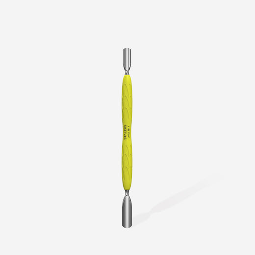 Staleks Manicure pusher Gummy with yellow silicone handle - PQ-10/1Y - Bild 3
