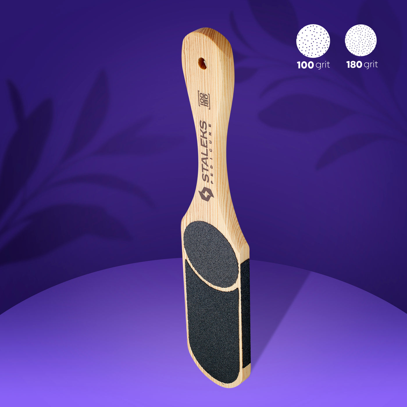 Staleks Wooden foot file BEAUTY & CARE 10 TYPE 1 100/180 g - ABC10/1 - Bild 1