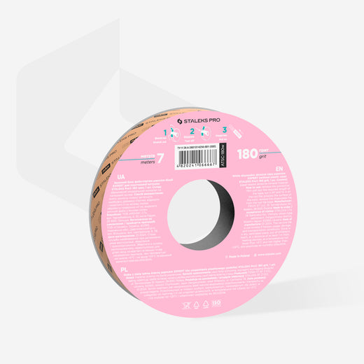 Staleks Disposable white abrasive ATSC-180W tape papmAm EX - ATSC-180W - Bild 2