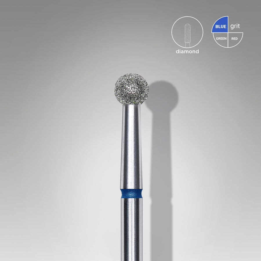 Staleks Diamond nail drill bit ball blue EXPERT head diame - FA01B035 - Bild 1