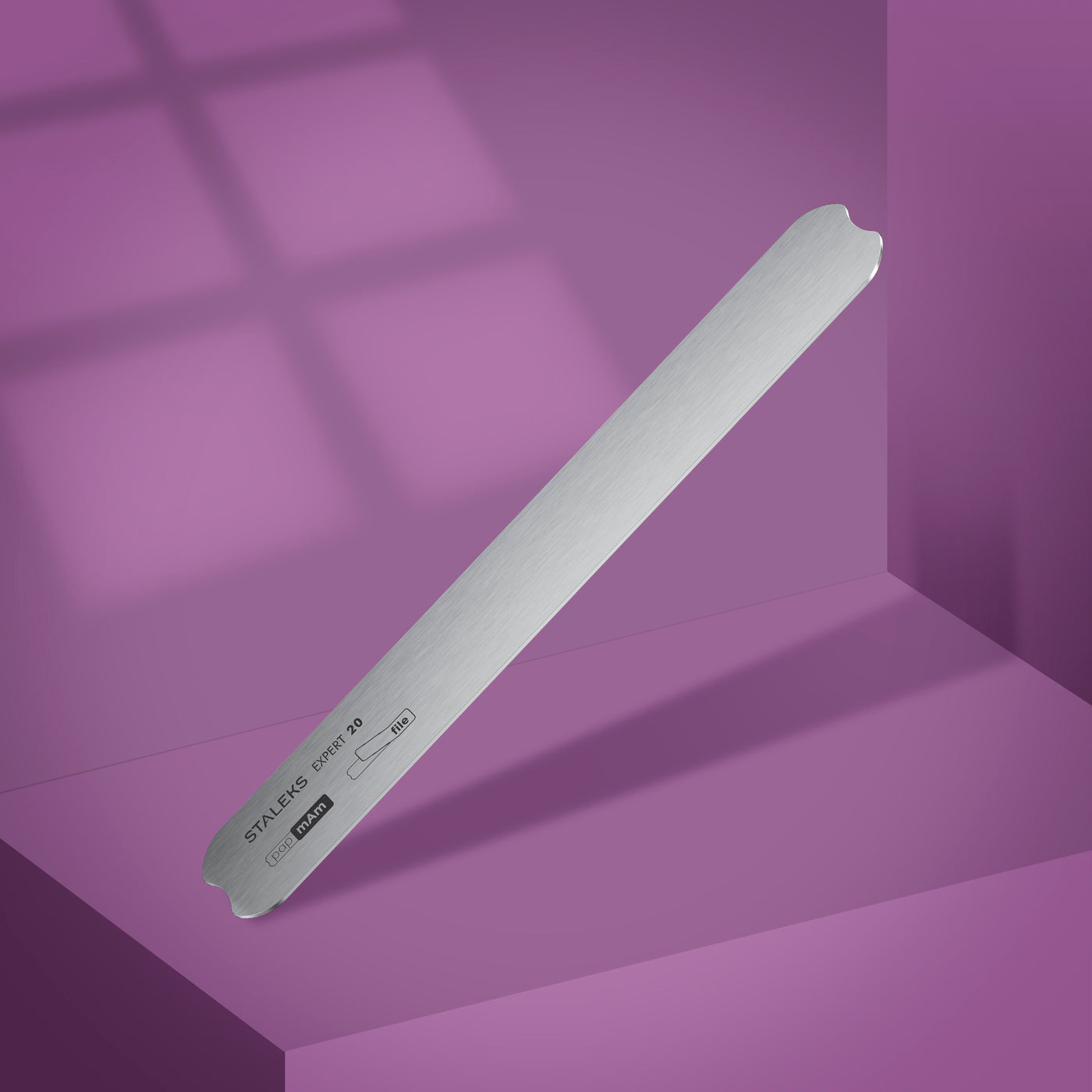 Staleks Straight metal base for nail file EXPERT 20 - MBE-20 - Bild 1