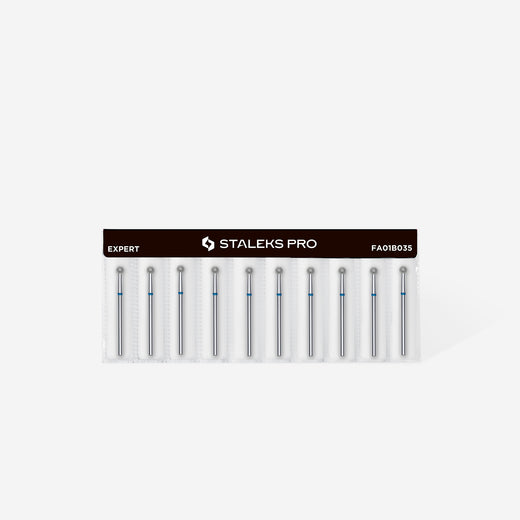 Staleks Diamond nail drill bit ball blue EXPERT head diame - FA01B035 - Bild 3