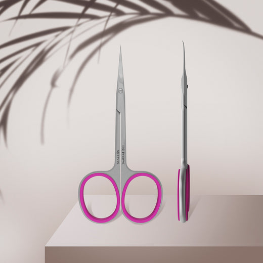 Staleks Professional cuticle scissors SS-41/3 with hook SM - SS-41/3 - Bild 1