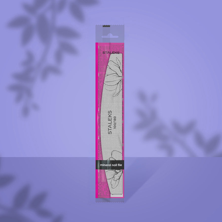 Staleks Crescent mineral nail file EXPERT 40 100/180 grit - NFE-40-100/180 - Bild 1