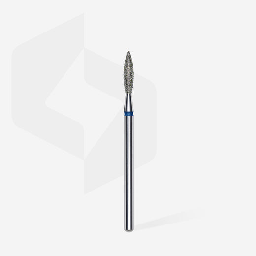 Staleks Diamond nail drill bit flame blue EXPERT head diam - FA10B023/10 - Bild 2