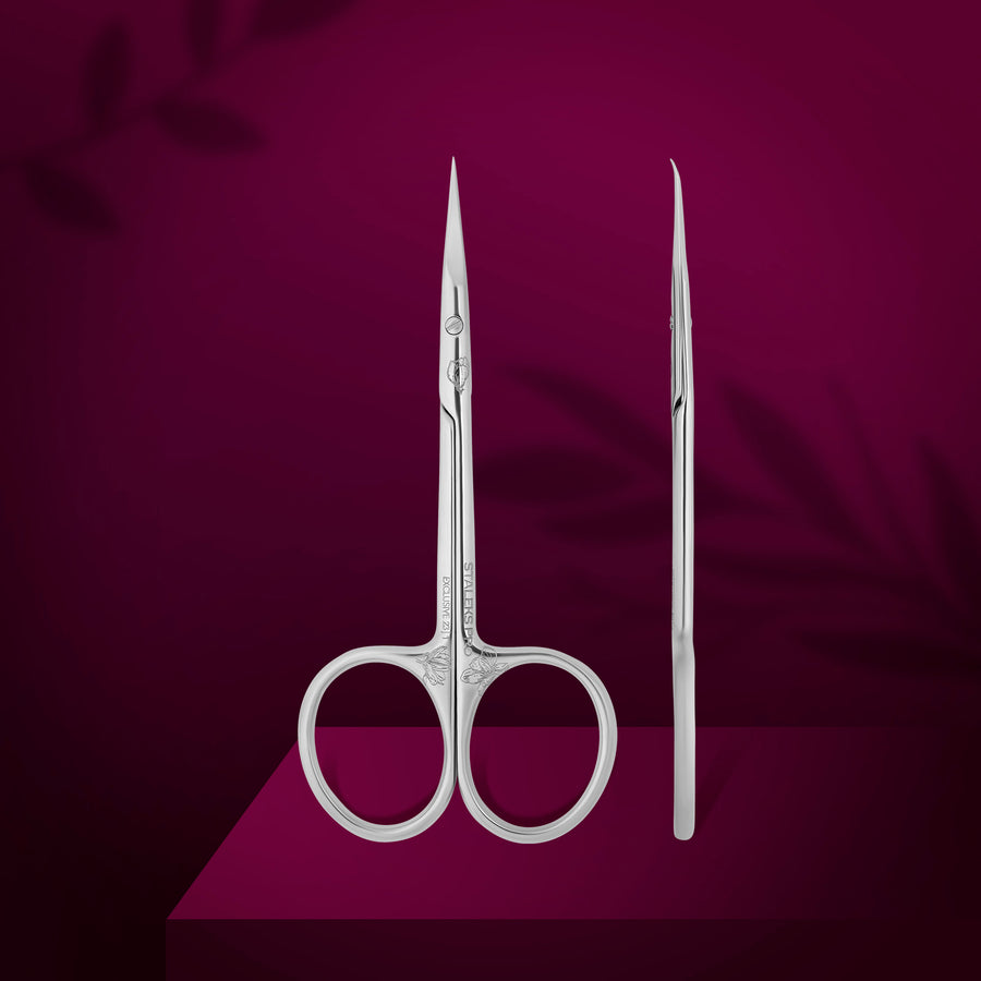 Staleks Professional cuticle scissors SX-23/1M with hook E - SX-23/1M - Bild 1
