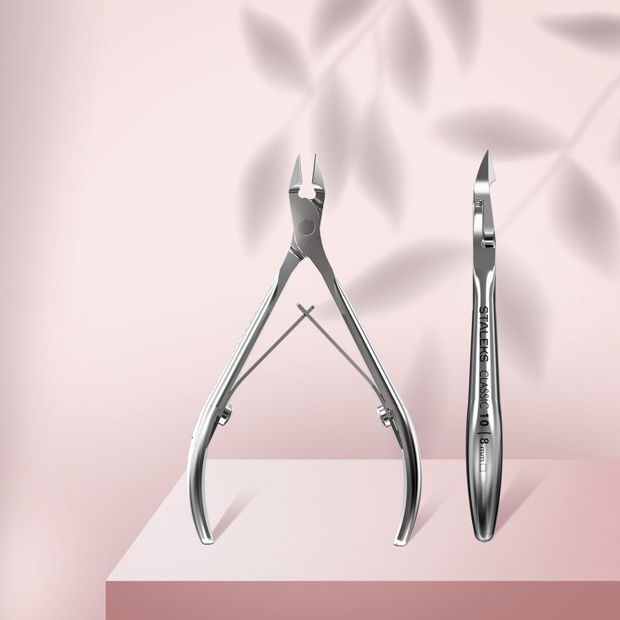 Staleks Cuticle nippers CLASSIC 10 8 mm - NC-10-8 - Bild 1